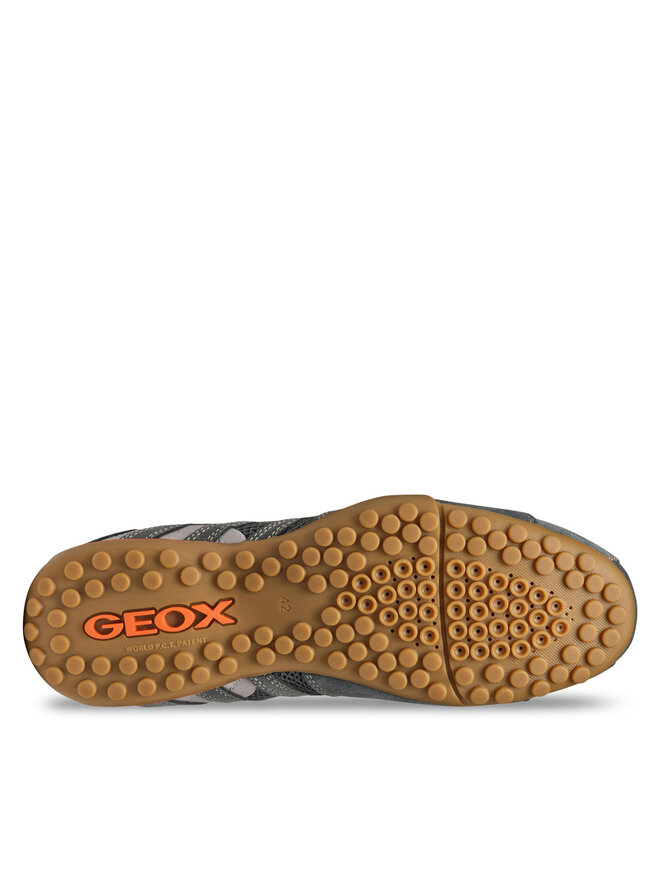 Geox Snīkeri Geox U Snake Original U55MNA 02214 C1006 Pelēks