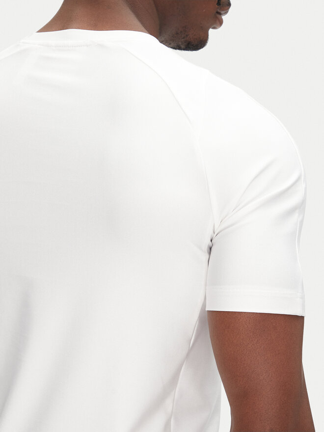 adidas adidas Marškinėliai Fashion Cut Line JD0046 Balta Slim Fit