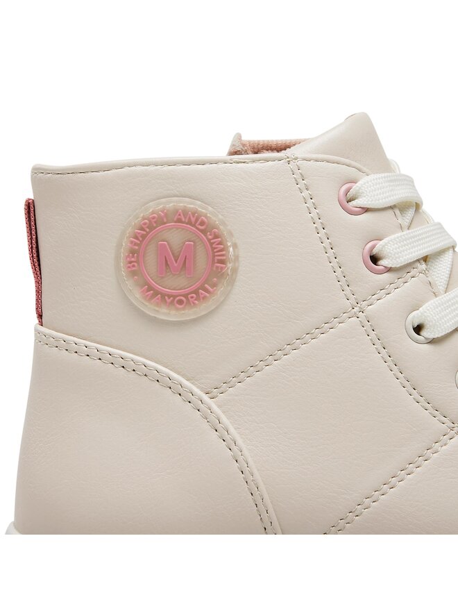 Mayoral Schnürstiefeletten Mayoral 46451 Écru