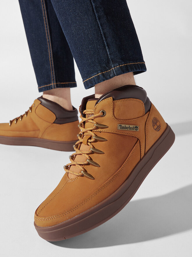 Timberland Sneakersy Timberland Davis Square Mid Hiker TB0A1UZV7541 Hnědá