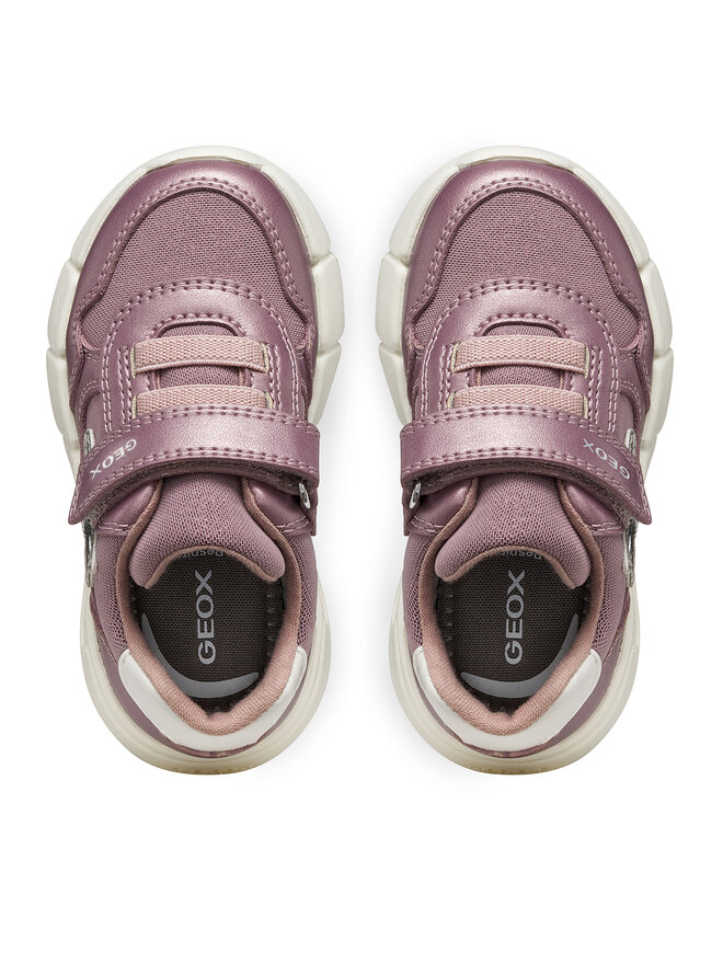 Geox Sneakers Geox B Flexyper Mini Girl B566NB 0AJAS C8217 M Dunkelsilber