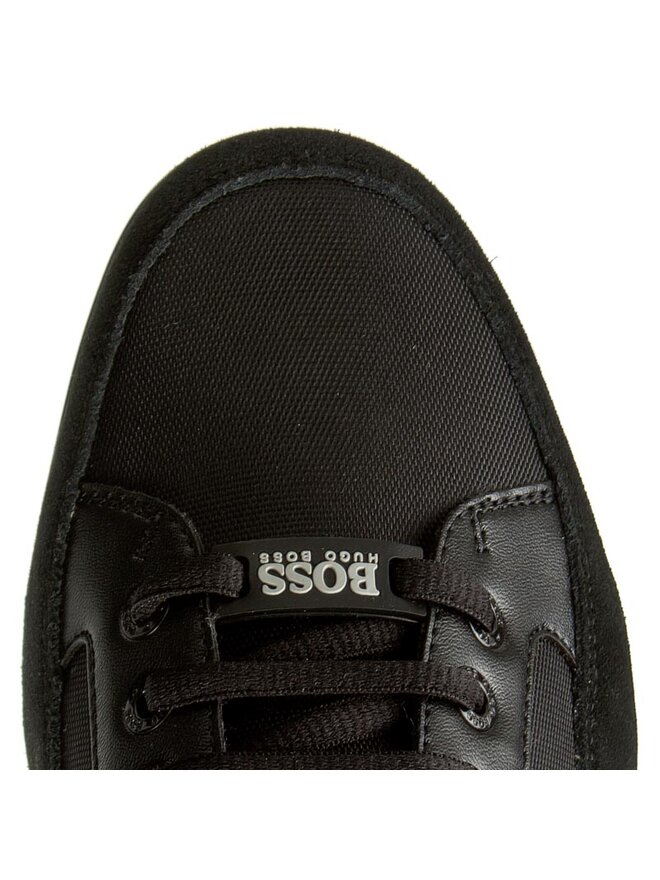 Sneakersy Boss Spacit 50247632 10167195 01 Czarny eobuwie .pl