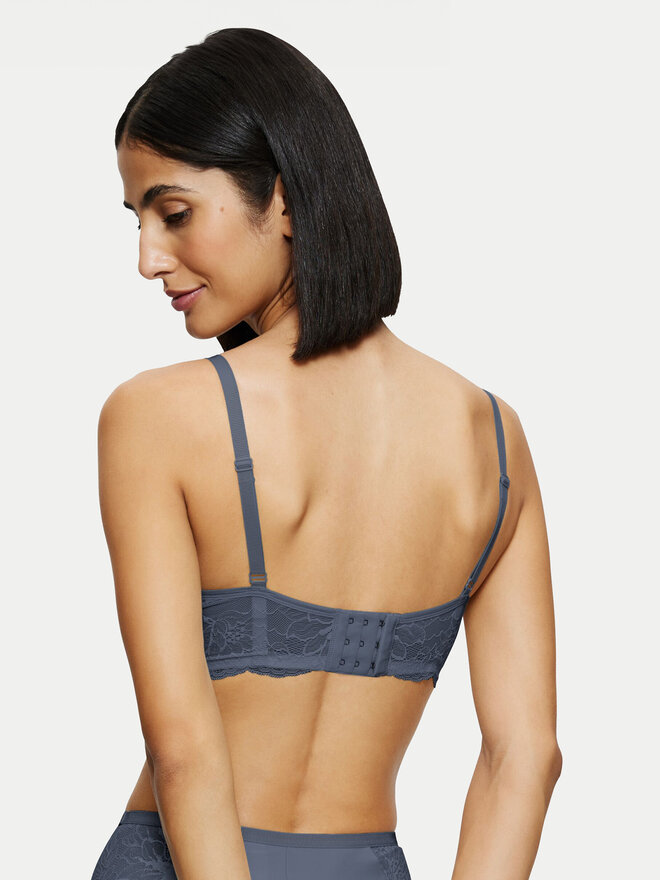 Triumph Triumph Σουτιέν χωρίς μπανέλα Amourette Charm 10214451 Μπλε