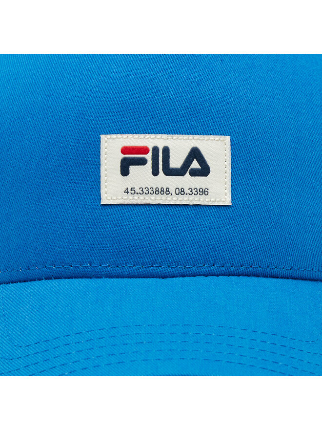 Fila Czapka z daszkiem Fila Brighton Coord Label Cap FCU0023 Niebieski