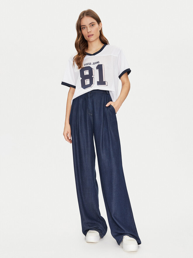Guess Jeans Guess Jeans Camiseta W5GI59 KCTE2 Blanco Regular Fit