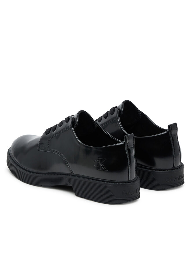 Calvin Klein Оксфорди Calvin Klein Low Cut Lace-Up Shoe V3X4-83182-1453 D Чорний
