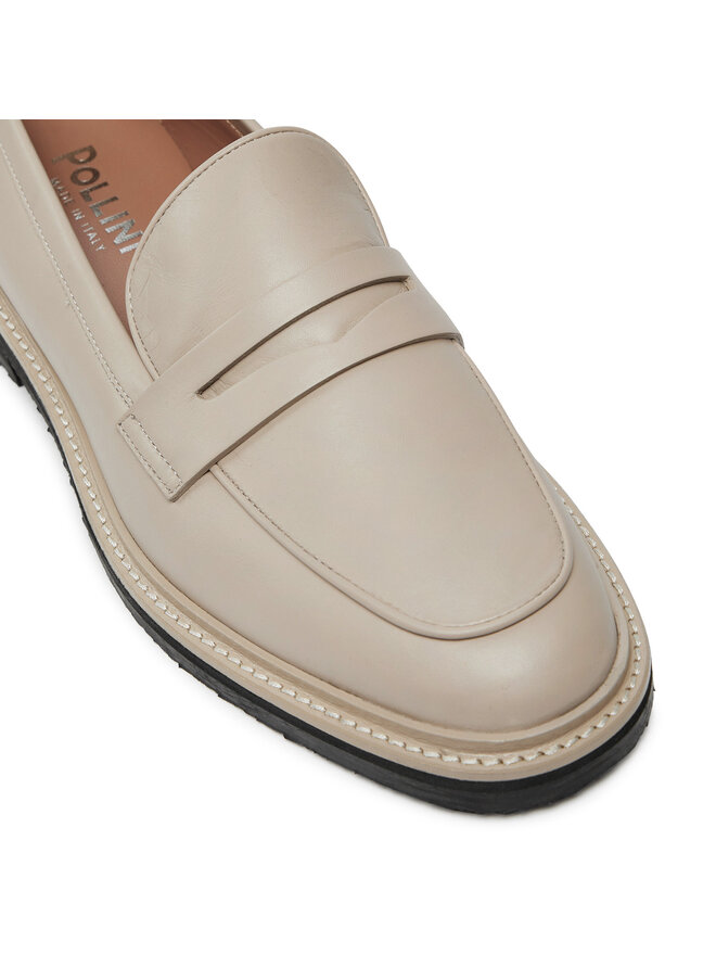 Pollini Loaferke Pollini SA10093G1LTDG105 Bež