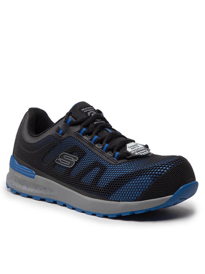 Zapatos hasta el tobillo Skechers Bulklin 77180EC BLU Negro zapatos.es
