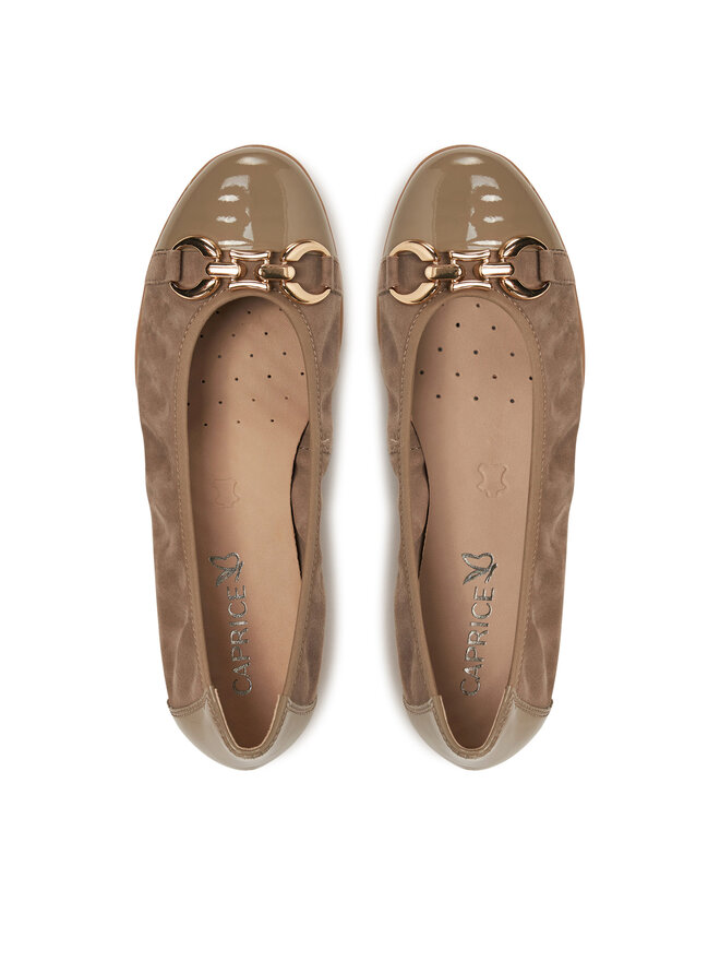 Caprice Ballerinas Caprice 9-22172-42 Braun