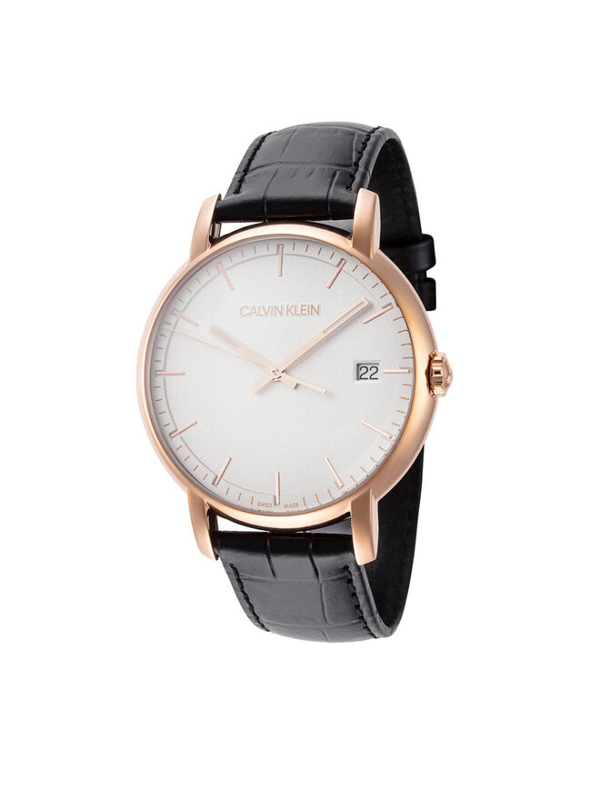 Calvin Klein Часовник Calvin Klein Established K9H216C6 Черен