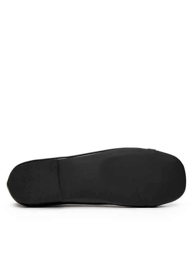 LOVE MOSCHINO Balerini LOVE MOSCHINO JA11011G1MII0000 Negru
