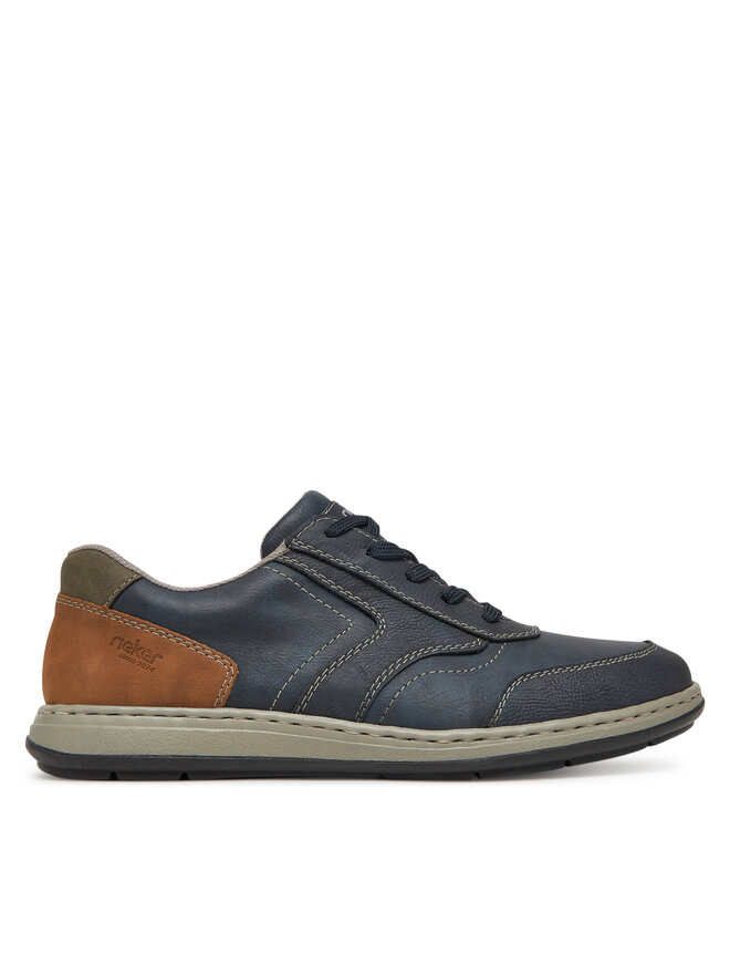 Rieker Sneakersy Rieker 17304-14 Tmavomodrá