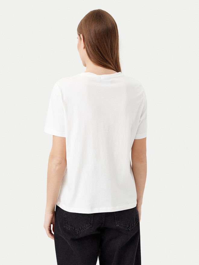 Vila Vila Camiseta Sybilla 14103247 Blanco Regular Fit