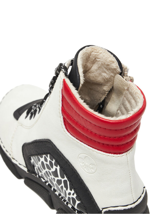 Rieker Schnürschuhe Rieker 45904-60 Weiß