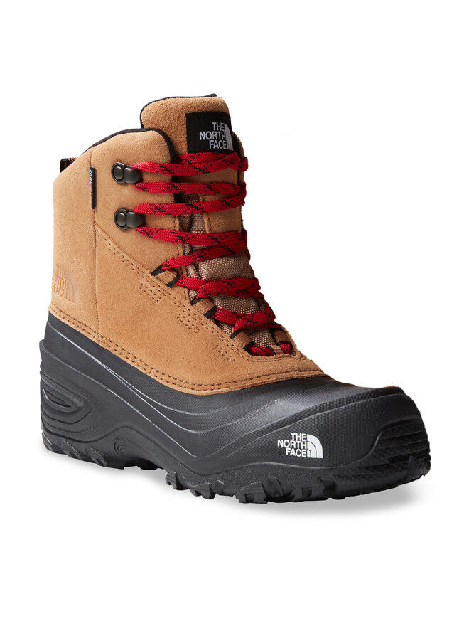 The North Face Μπότες Χιονιού The North Face Y Chilkat V Lace WpNF0A7W5YKOM1 Καφέ