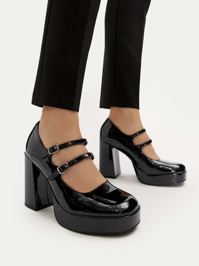 Steve Madden Laiviņas Steve Madden Cabarnet SM11003444 Melns