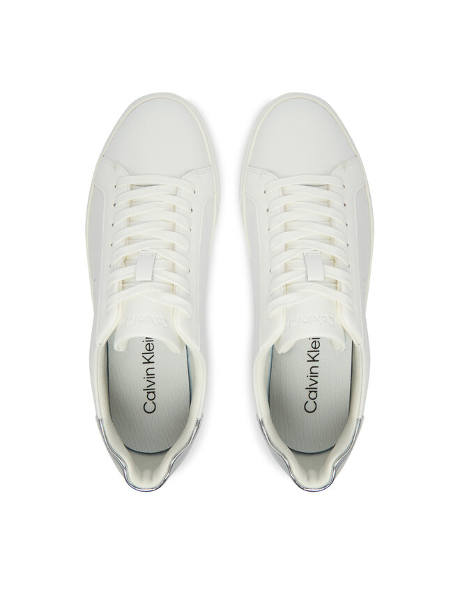 Calvin Klein Sneakers Calvin Klein Low Pro Cups Laceup Lth Met HW0HW02846 Weiß