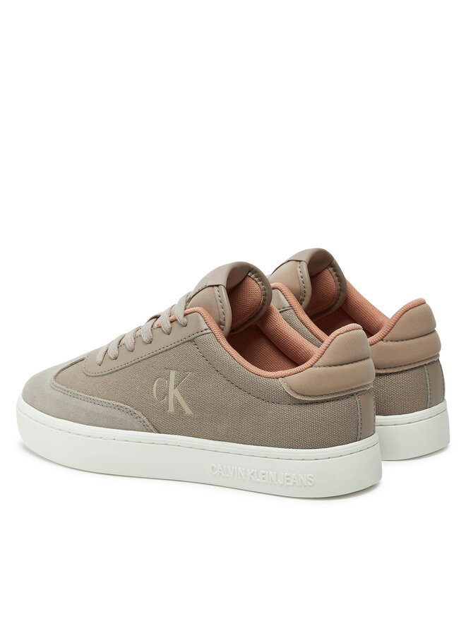 Calvin Klein Jeans Sneakers Calvin Klein Jeans Classic Cupsole Low Mix Mg Wn YW0YW01636 Beige