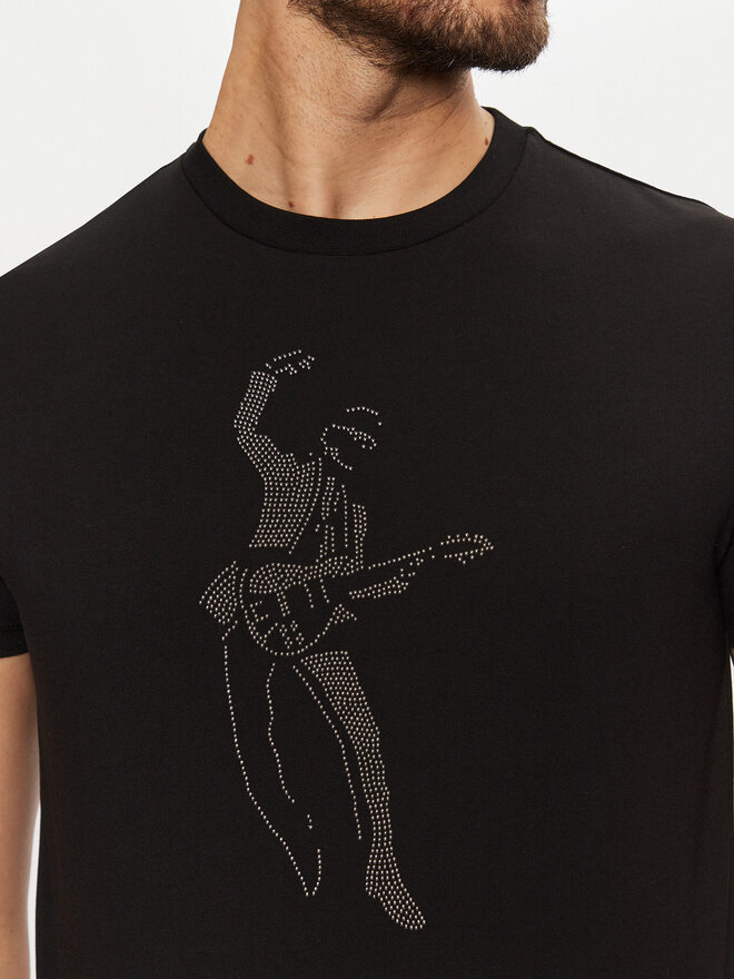 KARL LAGERFELD KARL LAGERFELD T-Shirt 755089 551225 Schwarz Regular Fit