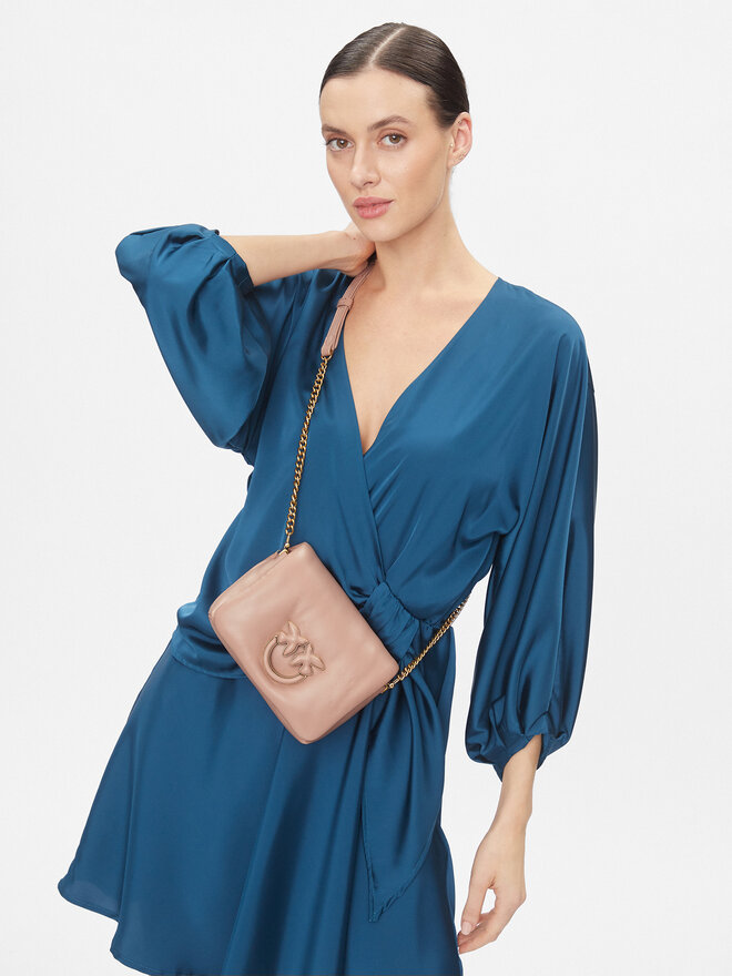 PINKO Kabelka Pinko Love Click Baby Puff AI 23-24 PLTT 101584 A10F Růžová