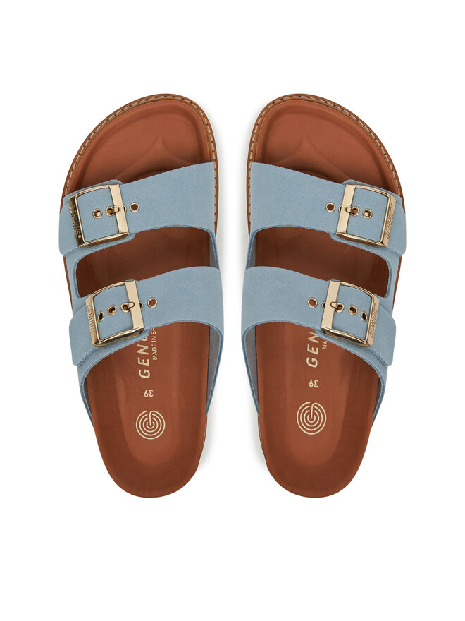 Genuins Iešļūcenes Genuins Hawaii Velour G106252 Gaiši zils