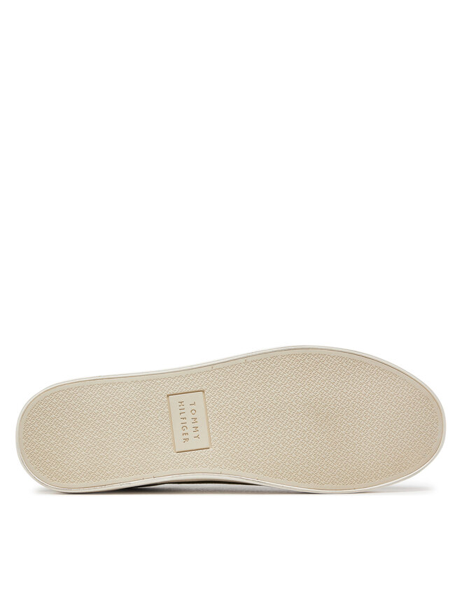 Tommy Hilfiger Tenisky Tommy Hilfiger Th Hi Vulc Low Summer Cvs FM0FM05056 Zelená