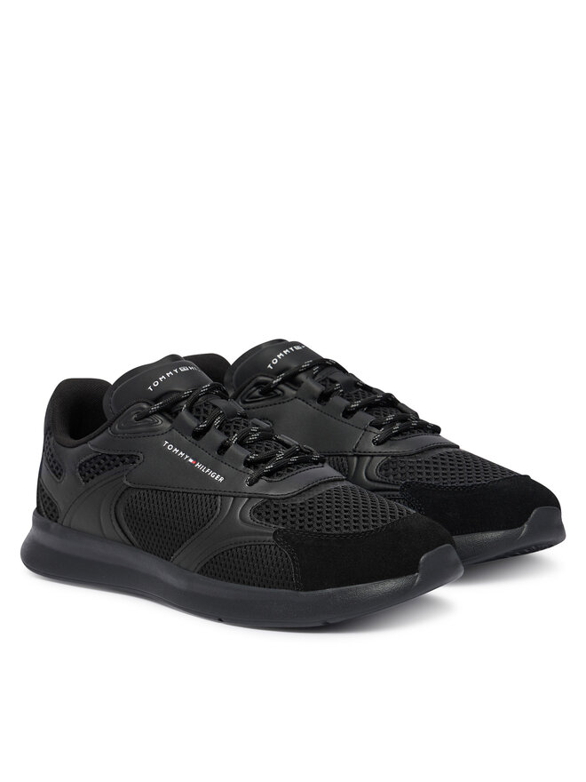 Tommy Hilfiger Sneakers Tommy Hilfiger Lightweight Runner Monocolor FM0FM05928 Schwarz