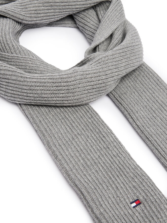 Tommy Hilfiger Schal Tommy Hilfiger Flag AM0AM12847 Grau