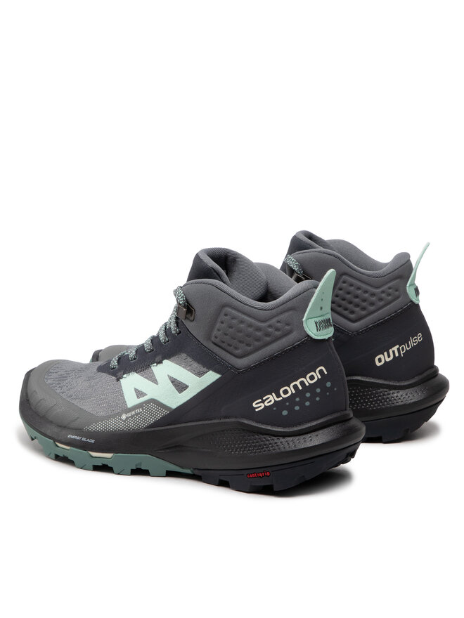 Salomon Παπούτσια πεζοπορίας Salomon Outpulse Mid Gtx W GORE-TEX 470672 20 V0 Γκρι