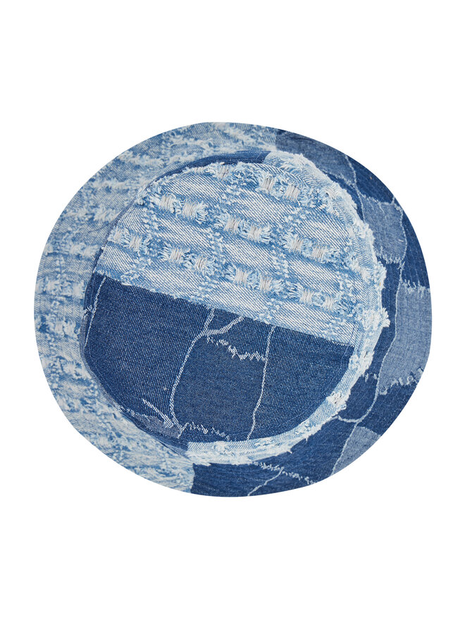 Kangol Hut Kangol Denim Mashup Bucket K5296 Dunkelblau