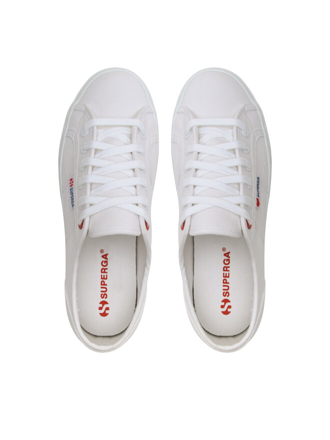 Superga Tenisky Superga Little Heart Embroidery 2790 S11386W Bílá
