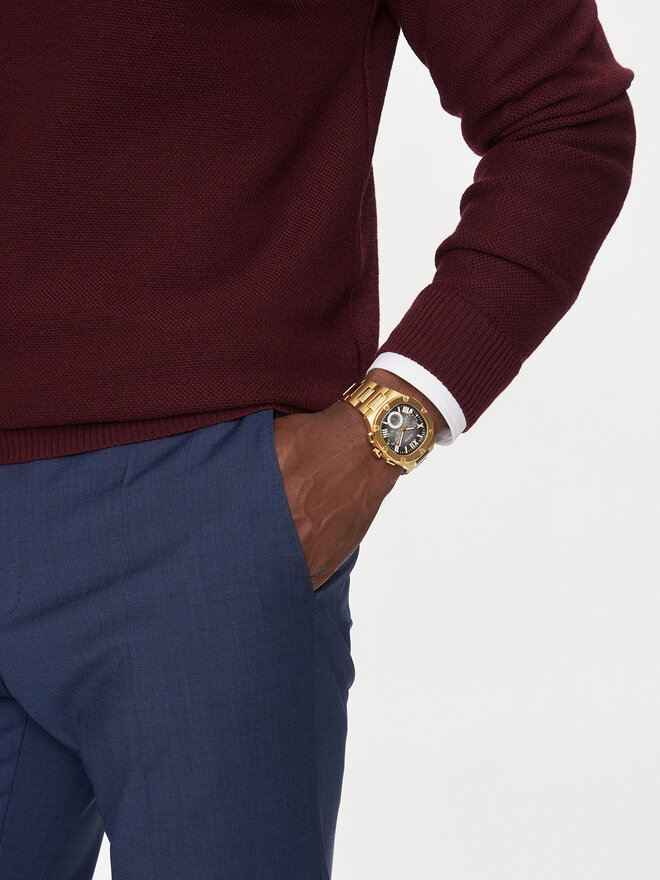 Guess Zegarek Guess Headline GW0572G2 Złoty