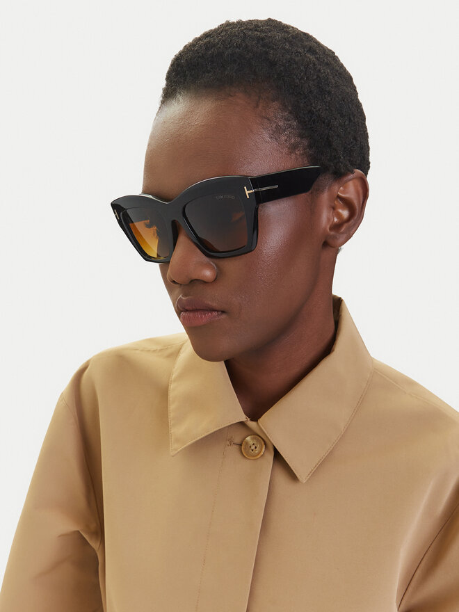 Tom Ford Sončna očala Tom Ford FT1191 01F Črna