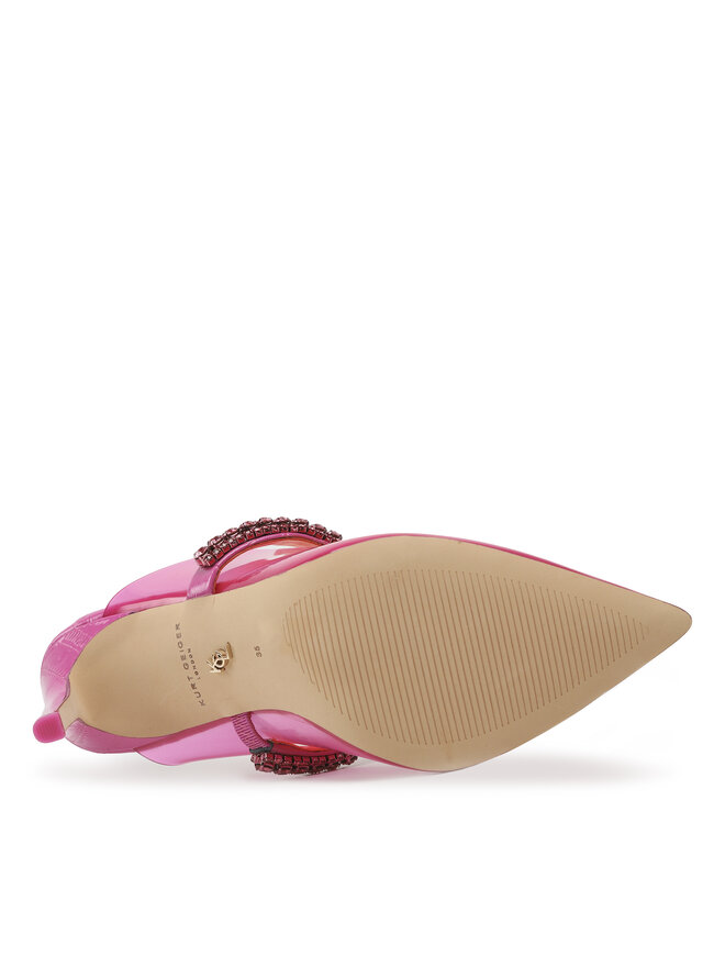Kurt Geiger Şlapi Kurt Geiger Duke Vinyl 9103952999 Roz