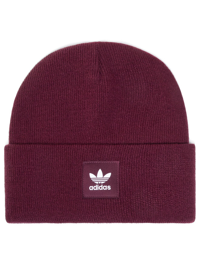 Gorro adidas Ac Cuff Knit GD4560 Guinda burdeos zapatos.es
