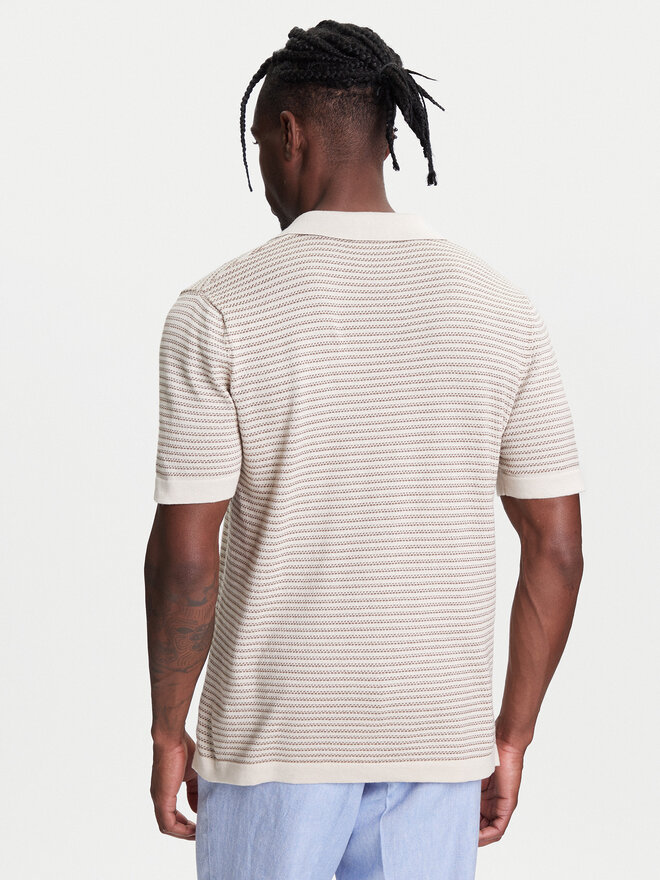 United Colors Of Benetton United Colors Of Benetton Polo marškinėliai 1094K301J Smėlio Regular Fit