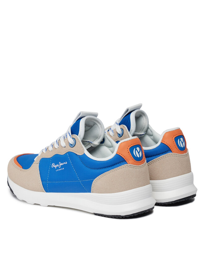 Pepe Jeans Снікерcи Pepe Jeans York Mix B PBS30561 Голубий