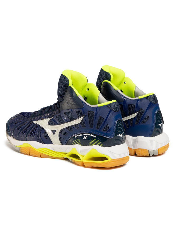 Fitnessschuhe Mizuno Wave Tornado X Mid V1GA161771 Dunkelblau eschuhe