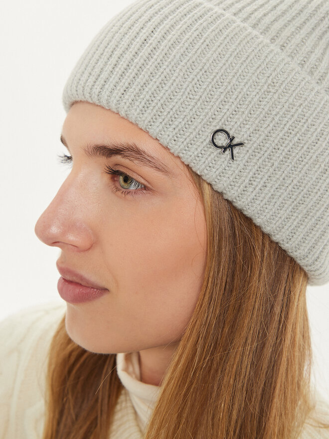 Calvin Klein Шапкa Calvin Klein K60K612592 Сірий