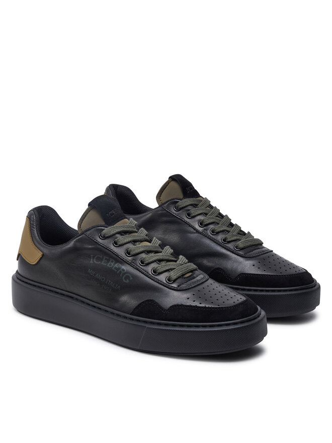 Iceberg Sneakersy Iceberg Bozema IU1723 Černá