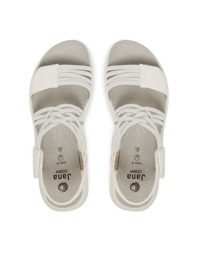 Jana Sandalen Jana 8-28766-42 Weiß