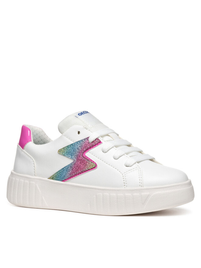 Geox Sneakers Geox J Mikiroshi J45DVA 0BCQD C0653 S Weiß