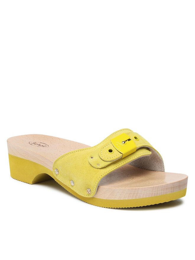 Chanclas Scholl Pescura Hell F29486 1067 350 Amarillo zapatos.es