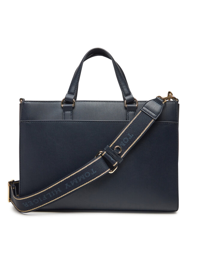 Tommy Hilfiger Bolso Tommy Hilfiger Joy Satchel AW0AW16814 Azul marino