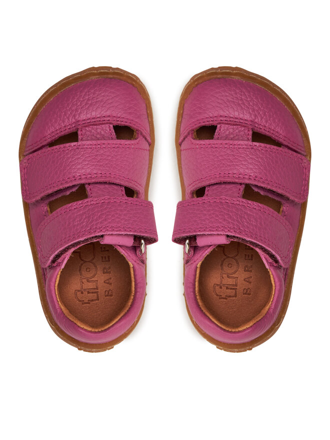Zapatillas de lona Froddo Barefoot canvas Rosa animales