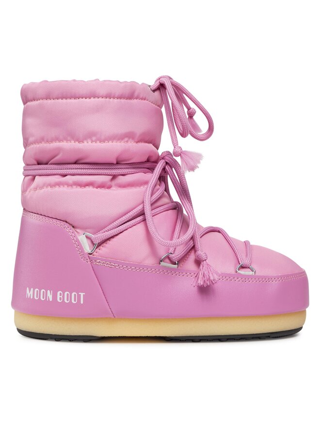 Снігоходи Moon Boot Light Low Nylon 14600100004 Рожевий | evzuttya.com.ua