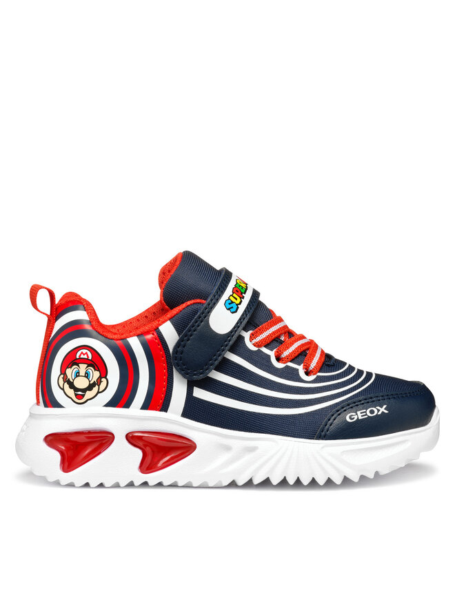Geox Sneakersy Geox J Assister J55DZB 02A54 C0735 S Tmavomodrá