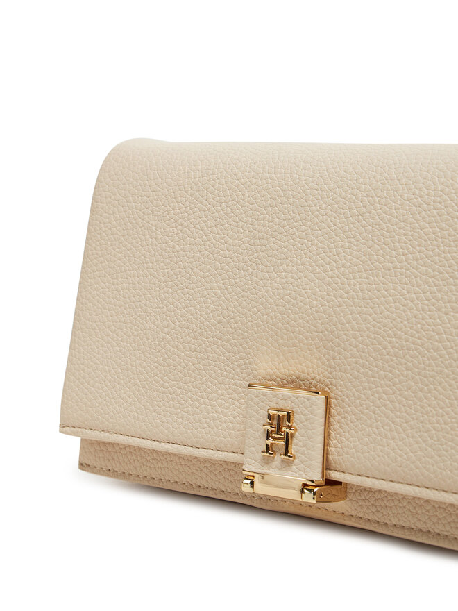 Tommy Hilfiger Táska Tommy Hilfiger Th Her Flap W/Chain AW0AW17403 Bézs