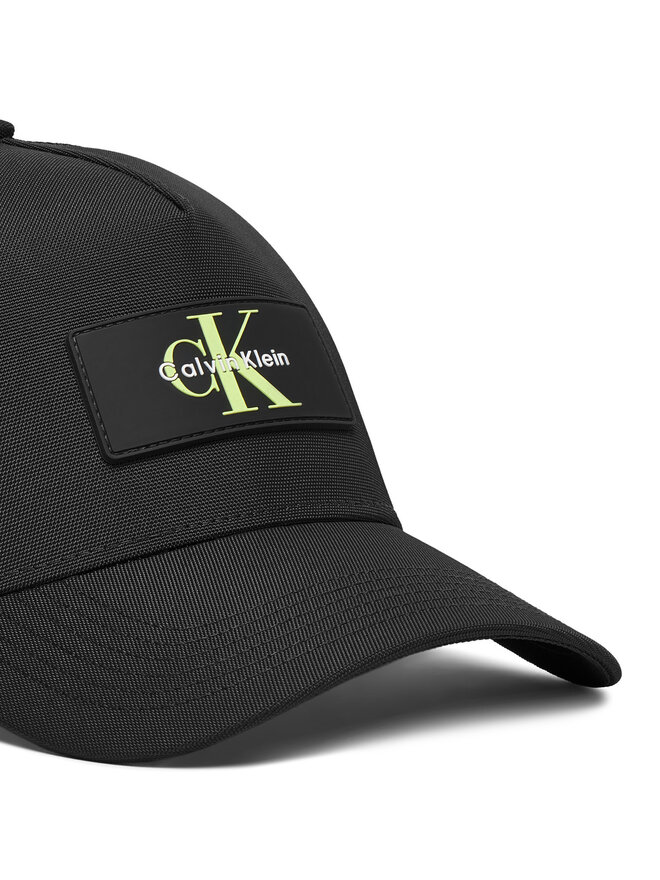 Calvin Klein Шапка с козирка Calvin Klein Logo LV04D5025G Черен