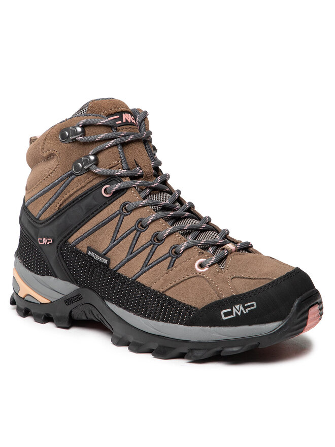 CMP Туристически CMP Rigel Mid Wmn Trekking Shoe Wp 3Q12946 Кафяв